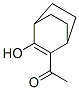 Ethanone, 1-(3-hydroxybicyclo[2.2.2]oct-2-en-2-yl)- (9CI) Structure