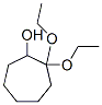 Cycloheptanol, 2,2-diethoxy-, (+)- (9CI) 化学構造式