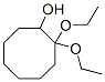 Cyclooctanol, 2,2-diethoxy-, (+)- (9CI) 化学構造式