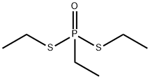 エチルホスホノジチオ酸=S,S-ジエチル 化学構造式