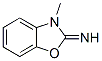 3-メチルベンゾオキサゾール-2(3H)-イミン 化学構造式