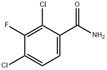 2,4-二氯-3-氟苯甲酰胺,1803718-49-1,结构式