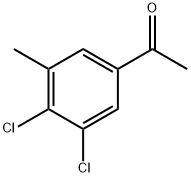 3',4'-Dichloro-5'-methylacetophenone Structure