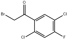 2',5'-Dichloro-4'-fluorophenacyl bromide,1803766-10-0,结构式