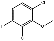 2,6-Dichloro-3-fluoroanisole Structure