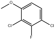 2,4-Dichloro-3-fluoroanisole Structure