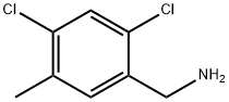 2,4-Dichloro-5-methylbenzylamine Structure