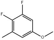 3,4-Difluoro-5-methylanisole Struktur