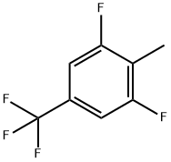 3,5-Difluoro-4-methylbenzotrifluoride 结构式
