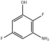 2,5-Difluoro-3-hydroxyaniline Structure