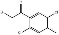 2',5'-Dichloro-4'-methylphenacyl bromide Struktur