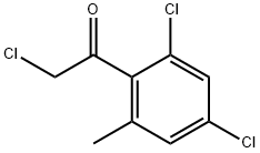 2',4'-Dichloro-6'-methylphenacyl chloride Structure