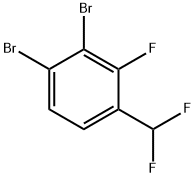 3,4-Dibromo-2-fluorobenzodifluoride Structure