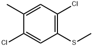 2,5-Dichloro-4-methylthioanisole Structure