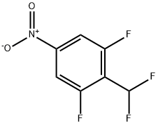 2,6-Difluoro-4-nitrobenzodifluoride Structure