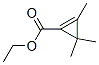 1-Cyclopropene-1-carboxylicacid,2,3,3-trimethyl-,ethylester(9CI) Structure