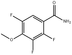 2,3,5-Trifluoro-4-methoxybenzamide 结构式