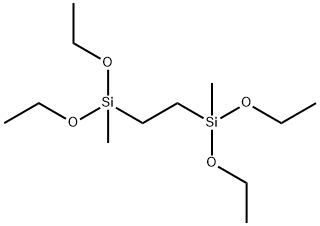 1,2-双(甲基二乙氧基硅基)乙烷,18043-74-8,结构式