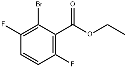 Ethyl 2-bromo-3,6-difluorobenzoate Structure