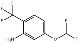5-Difluoromethoxy-2-(trifluoromethyl)aniline Structure