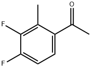 3',4'-Difluoro-2'-methylacetophenone Structure