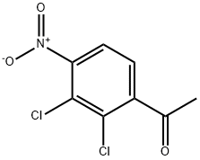 2',3'-Dichloro-4'-nitroacetophenone 结构式