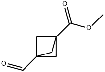 비시클로[1.1.1]펜탄-1-카르복실산,3-포르밀-,메틸에스테르(9CI)