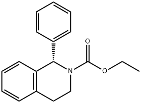 Ethyl (S)-1-phenyl-1,2,3,4-tetrahydro-2-isoquinolinecarboxylate