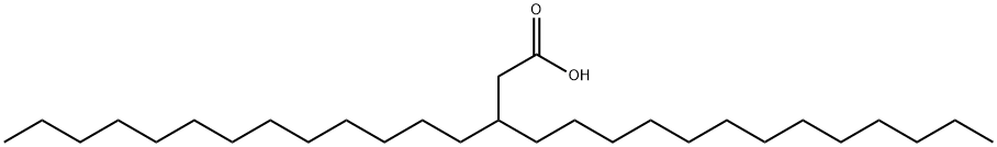 3-十三烷基十六酸, 180476-36-2, 结构式