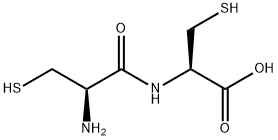 N-(L-システイニル)-L-システイン 化学構造式