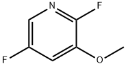 2,5-Difluoro-3-methoxypyridine Structure