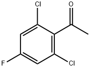 2',6'-Dichloro-4'-fluoroacetophenone Structure