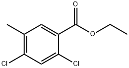 Ethyl 2,4-dichloro-5-methylbenzoate Structure