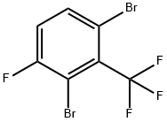 2,6-Dibromo-3-fluorobenzotrifluoride Struktur