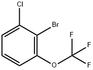 1-Bromo-2-chloro-6-(trifluoromethoxy)benzene Struktur