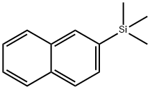 2-(三甲硅基)萘, 18052-85-2, 结构式