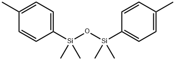1,3-Di(p-tolyl)-1,1,3,3-tetramethyldisiloxane, 97% Structure