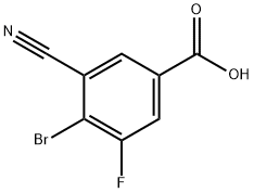 1805595-85-0 4-Bromo-3-cyano-5-fluorobenzoic acid