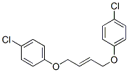 1,4-BIS-(4-CHLOROPHENOXY)-2-BUTENE 化学構造式