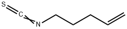 4-戊烯基异硫氰酸酯, 18060-79-2, 结构式
