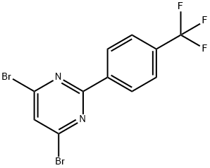 4,6-DIBROMO-2-[4-(트리플루오로메틸)페닐]피리미딘