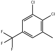 3,4-Dichloro-5-methylbenzotrifluoride 化学構造式