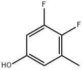 3,4-Difluoro-5-methylphenol Struktur