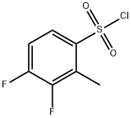 3,4-Difluoro-2-methylbenzenesulfonyl chloride Struktur