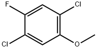 2,5-Dichloro-4-fluoroanisole Struktur