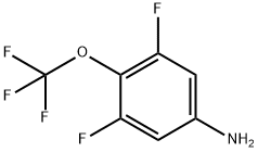 3,5-二氟-4-(三氟甲氧基)苯胺, 1806305-39-4, 结构式