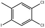 4,5-Dichloro-2-iodotoluene Structure