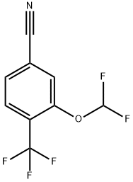 1806331-34-9 3-Difluoromethoxy-4-(trifluoromethyl)benzonitrile