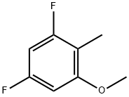 3,5-Difluoro-2-methylanisole Structure