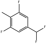 3,5-Difluoro-4-methylbenzodifluoride Struktur